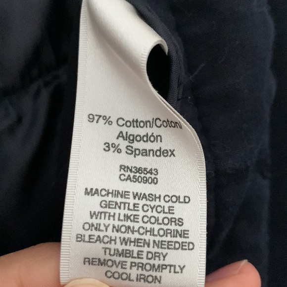 Dark Navy Blue Slacks - Picture 5 of 6